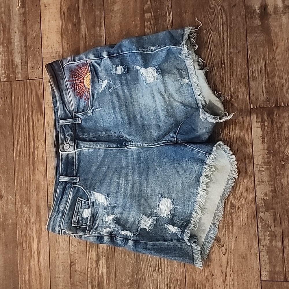 Judy Blue cut off denim shorts size 1x
